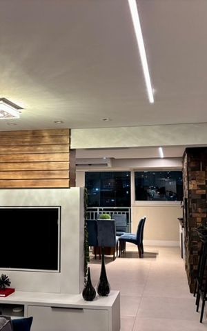 Apartamento à venda com 165m², 3 quartos e 2 vagas Apartamento à venda com 165m², 3 quartos e 2 vagasSala