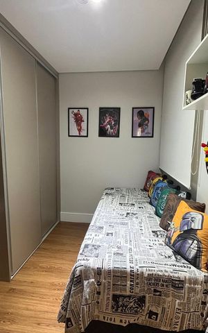 Apartamento à venda com 165m², 3 quartos e 2 vagas Apartamento à venda com 165m², 3 quartos e 2 vagasQuarto 2