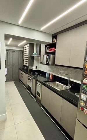 Apartamento à venda com 165m², 3 quartos e 2 vagas Apartamento à venda com 165m², 3 quartos e 2 vagasCozinha