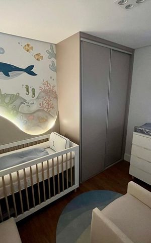 Apartamento à venda com 165m², 3 quartos e 2 vagas Apartamento à venda com 165m², 3 quartos e 2 vagasQuarto 1
