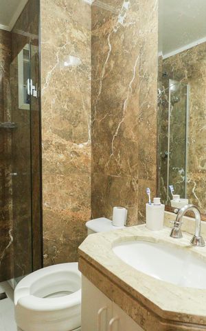 Apartamento para alugar com 72m², 2 quartos e 2 vagas Apartamento para alugar com 72m², 2 quartos e 2 vagasBanheiro Social