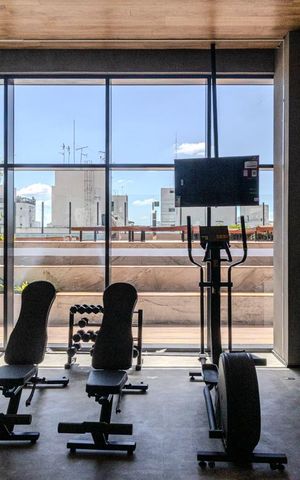 Studio à venda com 24m², 1 quarto e sem vaga Studio à venda com 24m², 1 quarto e sem vagaAcademia