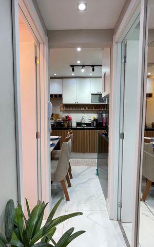Apartamento à venda com 33m², 2 quartos e sem vagaCorredor Quartos