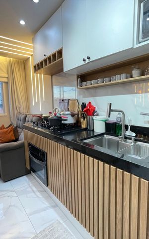 Apartamento à venda com 33m², 2 quartos e sem vagaCozinha e Área de Serviço