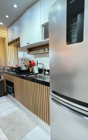 Apartamento à venda com 33m², 2 quartos e sem vagaCozinha e Área de Serviço