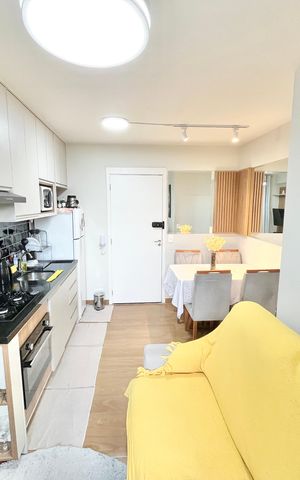 Apartamento à venda com 39m², 2 quartos e sem vaga Apartamento à venda com 39m², 2 quartos e sem vagaSala/Cozinha