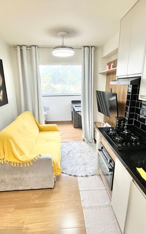 Apartamento à venda com 39m², 2 quartos e sem vaga Apartamento à venda com 39m², 2 quartos e sem vagaSala/Cozinha