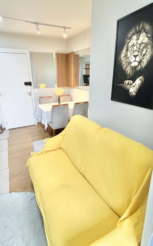 Apartamento à venda com 39m², 2 quartos e sem vaga Apartamento à venda com 39m², 2 quartos e sem vagaSala/Cozinha