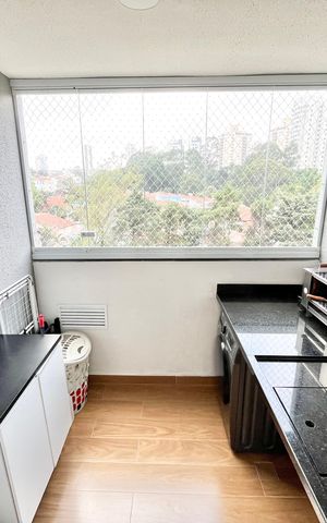 Apartamento à venda com 39m², 2 quartos e sem vaga Apartamento à venda com 39m², 2 quartos e sem vagaVaranda da Sala
