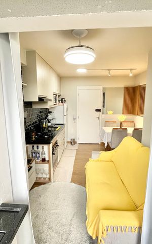 Apartamento à venda com 39m², 2 quartos e sem vaga Apartamento à venda com 39m², 2 quartos e sem vagaVaranda da Sala