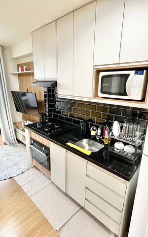 Apartamento à venda com 39m², 2 quartos e sem vaga Apartamento à venda com 39m², 2 quartos e sem vagaSala/Cozinha