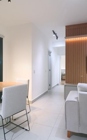 Apartamento para alugar com 68m², 2 quartos e 2 vagasSala