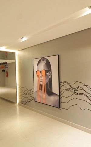 Apartamento para alugar com 68m², 2 quartos e 2 vagasHall de entrada