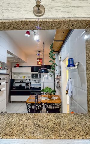 Apartamento para alugar com 45m², 1 quarto e 1 vaga