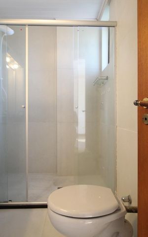 Apartamento para alugar com 140m², 3 quartos e 2 vagasBanheiro da Suíte 1