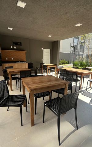 Apartamento para alugar com 37m², 2 quartos e sem vaga Apartamento para alugar com 37m², 2 quartos e sem vagaÁrea comum - Churrasqueira