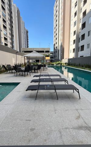 Apartamento para alugar com 37m², 2 quartos e sem vaga Apartamento para alugar com 37m², 2 quartos e sem vagaÁrea comum - Piscina