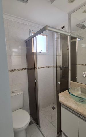 Apartamento para alugar com 52m², 2 quartos e 1 vaga Apartamento para alugar com 52m², 2 quartos e 1 vagaBanheiro