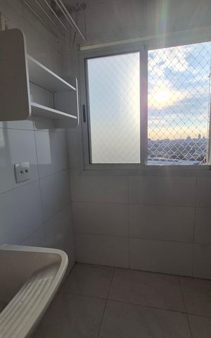 Apartamento para alugar com 52m², 2 quartos e 1 vaga Apartamento para alugar com 52m², 2 quartos e 1 vagaÁrea de serviço
