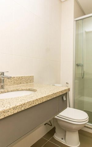 Apartamento para alugar com 117m², 3 quartos e 3 vagas Apartamento para alugar com 117m², 3 quartos e 3 vagasBanheiro 1