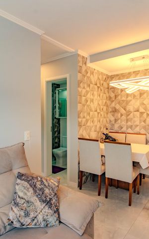 Apartamento à venda com 49m², 2 quartos e 1 vaga Apartamento à venda com 49m², 2 quartos e 1 vagaSala