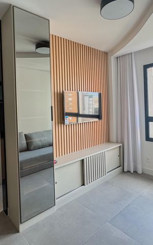 Apartamento à venda com 40m², 1 quarto e 1 vaga