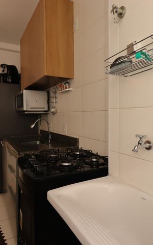 Apartamento à venda com 40m², 2 quartos e 1 vagaÁrea de Serviço