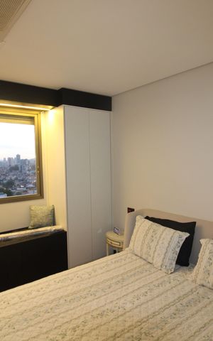 Apartamento à venda com 142m², 3 quartos e 2 vagasQuarto 3