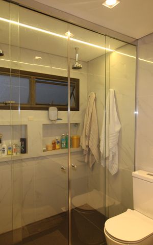 Apartamento à venda com 142m², 3 quartos e 2 vagasQuarto 3 - Banheiro
