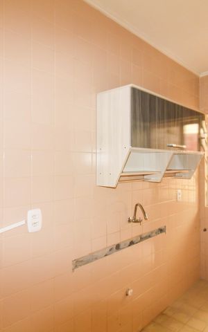 Apartamento para alugar com 48m², 1 quarto e sem vaga Apartamento para alugar com 48m², 1 quarto e sem vagaCozinha e Área de Serviço