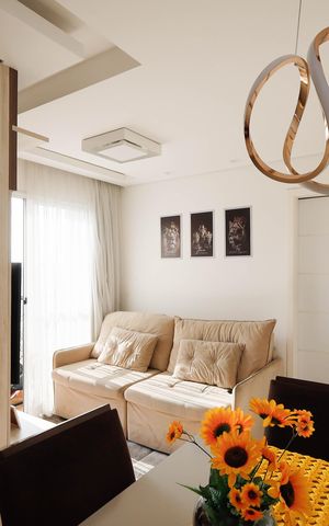 Apartamento à venda com 54m², 2 quartos e 1 vaga Apartamento à venda com 54m², 2 quartos e 1 vagaSala