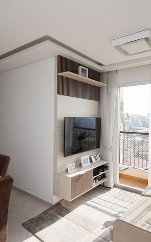 Apartamento à venda com 54m², 2 quartos e 1 vaga Apartamento à venda com 54m², 2 quartos e 1 vagaSala