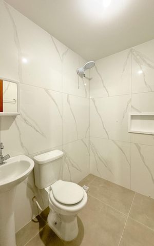 Casa para alugar com 55m², 2 quartos e sem vagaBanheiro