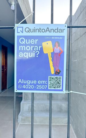 Casa para alugar com 55m², 2 quartos e sem vagaPlaquinha