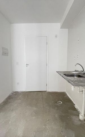 Apartamento à venda com 37m², 2 quartos e sem vaga Apartamento à venda com 37m², 2 quartos e sem vagaCozinha e Área de Serviço