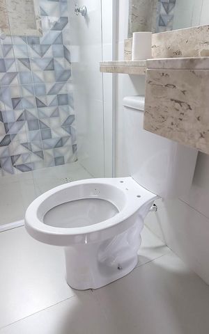 Apartamento à venda com 58m², 2 quartos e 1 vaga Apartamento à venda com 58m², 2 quartos e 1 vagaBanheiro Suíte