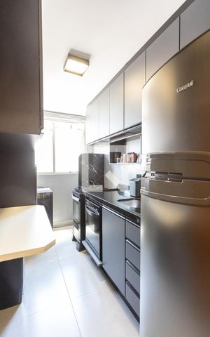 Studio para alugar com 48m², 1 quarto e 1 vaga Studio para alugar com 48m², 1 quarto e 1 vagaCozinha