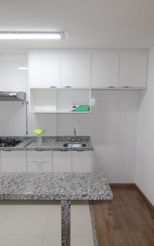Apartamento à venda com 45m², 1 quarto e 1 vagaSala / Cozinha