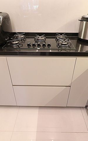 Apartamento à venda com 124m², 3 quartos e 2 vagasCozinha