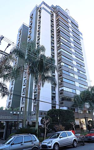 Apartamento à venda com 124m², 3 quartos e 2 vagasFachada do prédio
