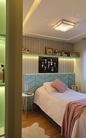 Apartamento à venda com 124m², 3 quartos e 2 vagasQuarto 2