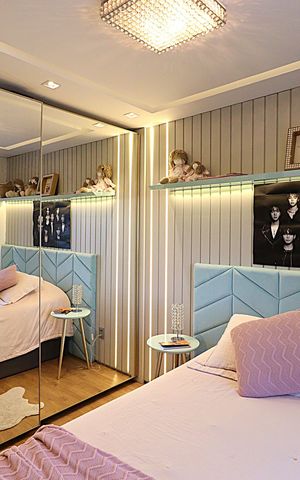 Apartamento à venda com 124m², 3 quartos e 2 vagasQuarto 2