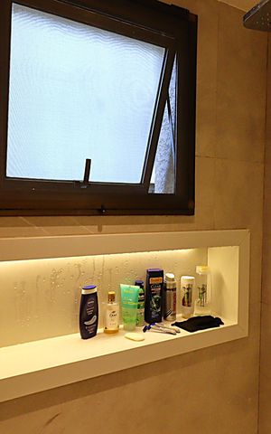 Apartamento à venda com 124m², 3 quartos e 2 vagasBanheiro da Suíte