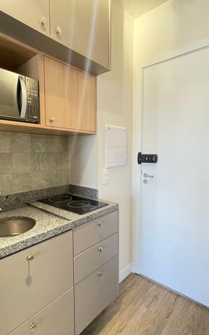 Studio à venda com 25m², 1 quarto e sem vaga Studio à venda com 25m², 1 quarto e sem vagaStudio/Cozinha