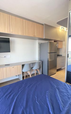 Studio à venda com 25m², 1 quarto e sem vaga Studio à venda com 25m², 1 quarto e sem vagaStudio/Sala/Quarto
