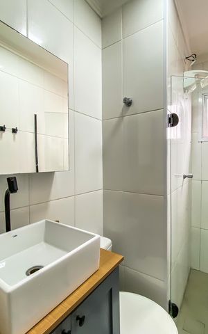 Apartamento à venda com 100m², 2 quartos e 1 vagaBanheiro 