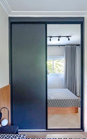 Apartamento para alugar com 40m², 1 quarto e sem vagaQuarto - Armários