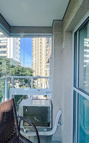 Apartamento para alugar com 40m², 1 quarto e sem vagaVaranda