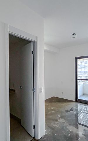 Studio à venda com 27m², 1 quarto e sem vagaCozinha