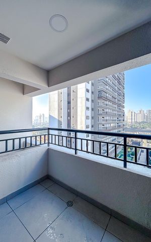 Studio à venda com 27m², 1 quarto e sem vagaVaranda